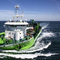 New dredger Meuse River will join the DEME fleet this month (Photo: DEME Group)
