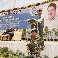 Nitin Gadkari, the Honourable Minister for Shipping, Road Transport and Highways inaugurated the terminal (Pic by Adani Ports)