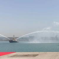 Noatum Maritime and ASRY marked the operational commencement of their joint venture with the arrival of four modern tugs. Credit: AD Ports Group
