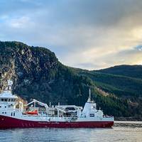 Norsk Fisketransport AS took delivery of a new Havyard wellboat dubbed Reisa, a boat that is designed to offer greater salmon capacity and enhanced fish welfare. Photo: Havyard 