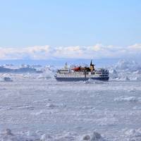 Ocean Nova on ice Photo Inmarsat