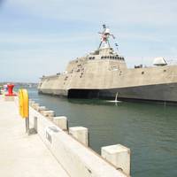 Official U.S. Navy file photo of Independence variant littoral combat ship