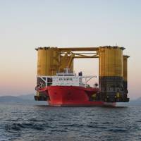 'Olympus' TLP Underway: Photo credit Shell Offshore 