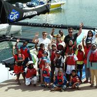 Oman children aboard GACPindar: Photo GAC