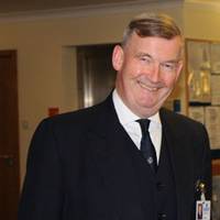 Commander Brian Boxall-Hunt, chief executive of the Society