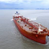 ONEX Peace, an Aframax tanker built by Hyundai Samho Heavy Industries and delivered to its owner ONEX, has become the world’s first merchant ship to receive DNV’s SILENT-E notation.. Photo courtesy: HSHI