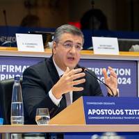 Apostolos Tzitzikostas during the confirmation hearing 2024 © European Union, 2024 - EP 