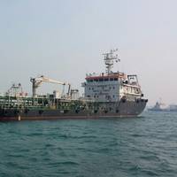 OW Bunker's new barge in Singapore, Marine Noel (Photo courtesy of OW Bunker)