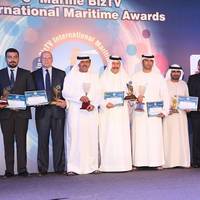 Photo: At the award ceremony: Capt. Abdul Wahab M. Al Diwani, representing IMO’s Integrated Technical Cooperation Program’s Regional partner - the Regional Organization for the Protection of the Marine Environment/ Marine Emergency Mutual Aid Centre (ROPME/MEMAC) - receiving the award on behalf of the GloBallast Project.