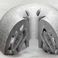 Pic: A probehead for taking gas samples in hot gas atmosphere, produced at the thyssenkrupp TechCenter Additive Manufacturing. It is additive manufactured from austenitic heat resistant steel, and has a longer service life due to integrated cooling channels. Image courtesy of thyssenkrupp