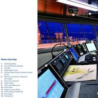 Picture: Modern ship's bridge, courtesy of Kongsberg Maritime