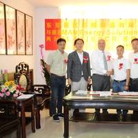 Pictured in Guangdong at the signing of the contract for the MAN 48/60CR engine (Photo: MAN Energy Solutions)