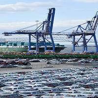 Port of Baltimore Wharf: Photo courtesy of Maryland Dept of Transportation