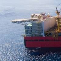 Prelude floating liquefied natural gas facility (producing LNG, LPG and condensate). Photo: Shell