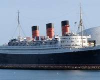 'Queen Mary' at Long Beach: Photo credit Wiki CCL 'Altair78'