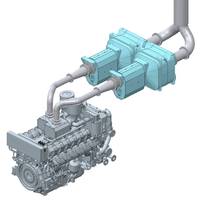 Rendering of the MAN 175D SCR system. Image: MAN Energy Solutions