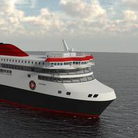 Rendering of the new IOMSP ferry Manxman (Image: IOMSP & Houlder)