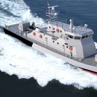 Rendering of the new patrol craft for the Royal Thai Navy (Image: Marsun)