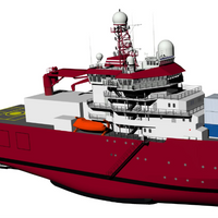 Rendering of the new Polar Vessel – Navio Polar Almirante Saldanha (NPo) – being built for the Brazilian Navy (Image: © Navio Almirante Saldanha)