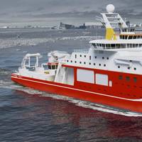 Rendering of the new polar research vessel to be built by Cammell Laird (Image: Cammell Laird)