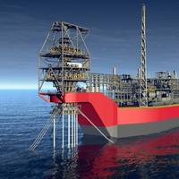 Rendering of the Sangomar Field Development FPSO (Image courtesy of SOFEC)