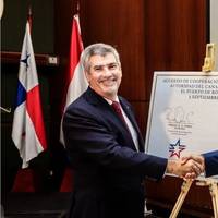 Representatives from the Panama Canal and the Port of Rotterdam meet in Panama. Photo: Panama Canal Authority (ACP)