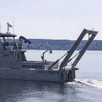 Resilience is the first and only hybrid research vessel in the Department of Energy's fleet. (Photo: Snow & Company)