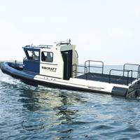 Ribcraft has released its new Ribcraft Hybrid Patrol RHIB.
Image courtesy Ribcraft