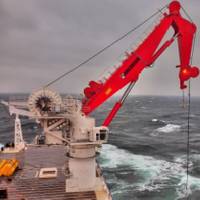 Safe and efficient MacGregor 250-tonne AHC subsea crane