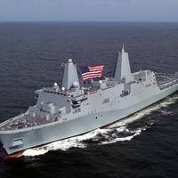 San Antonio Class LPD: Image credit Northrop Grumman Ship Systems