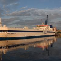 SCA Obbola in Ostuferhafen Photo Port of Kiel