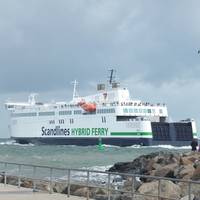 Scandlines' hybrid ferry Berlin will be equipped with a Norsepower rotor sail (Photo: Scandlines)