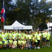 Sea Star’s Runners and Volunteers at the Wounded Warrior 8K Race in Jacksonville, Florida