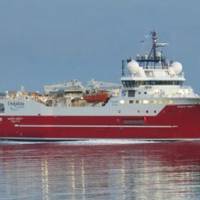 Seismic survey ship Sanco Swift: Photo courtesy of the owners