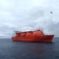 ShipArrestor trial with drifting LNG tanker