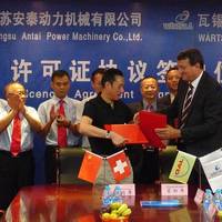 Signing ceremony: Photo Wärtsilä