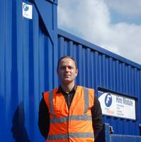 Singapore Business Unit Manager Simon de Koning in the Ferguson Group Singapore Yard (Photo courtesy of the Ferguson Group)