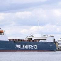 Sister ships Tundraland and Thuleland, recently acquired by Wallenius Lines. Image courtesy Wallenius Lines