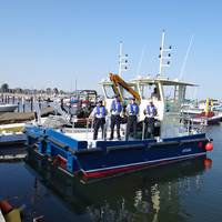 sister vessels – Flotsam & Jetsam – will work in tandem to collect and remove floating debris.