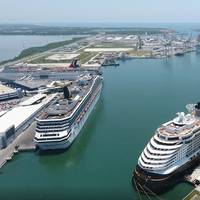 Six ships call on Port Canaveral on May 27, 2019 with 35,111 passengers accommodated in one day. (Photo: Canaveral Port Authority) 