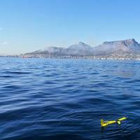 Slocum glider off Cape Town (Photo: BOM)