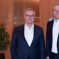 Soren Skou retires as CEO of A. P. Møller - Mærsk A/S, handing the baton to Vincent Clerc, who is appointed new CEO.- ©Maersk