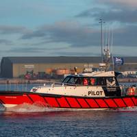 South Esk is the Montrose Port Authority's first ever newly built pilot boat. (Photo: Montrose Port Authority)