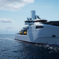 SOV design by Vard, who leads the Ocean Charger project. (Image: Vard)