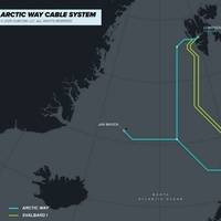 Space Norway and SubCom announced that a contract is in-force for the survey, design, supply and installation of the Arctic Way Cable System. Credit: Space Norway