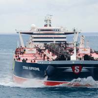 Stena Supreme, a Suexmax vessel owned by Concordia Maritime and employed on the spot market via Stena Sonangol Suezmax Pool controlled by Stena Bulk and the Angolan state oil company Sonangol (Photo courtesy of Concordia Maritime)
