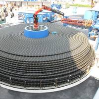 Submarine Cable Turntable: Image courtesy of NKT Cables