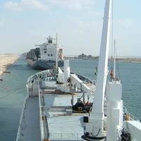 Suez Canal passing place: Photo CCL