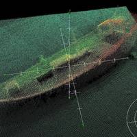 Sunken Dhow Located: Photo credit MOD