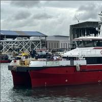 Support vessel for Yunlin offshore wind farm (Credit: Strategic Marine)